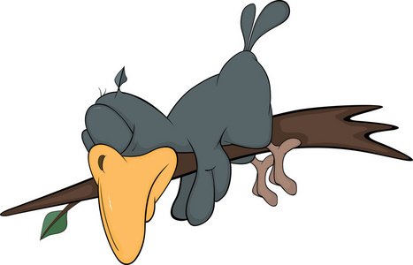 灰色的乌鸦图片