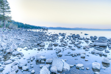 塔霍湖日出