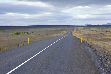 冰岛的景区道路