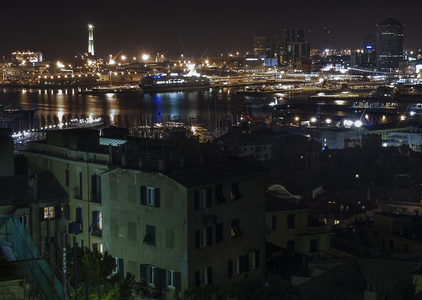 港的热那亚之夜