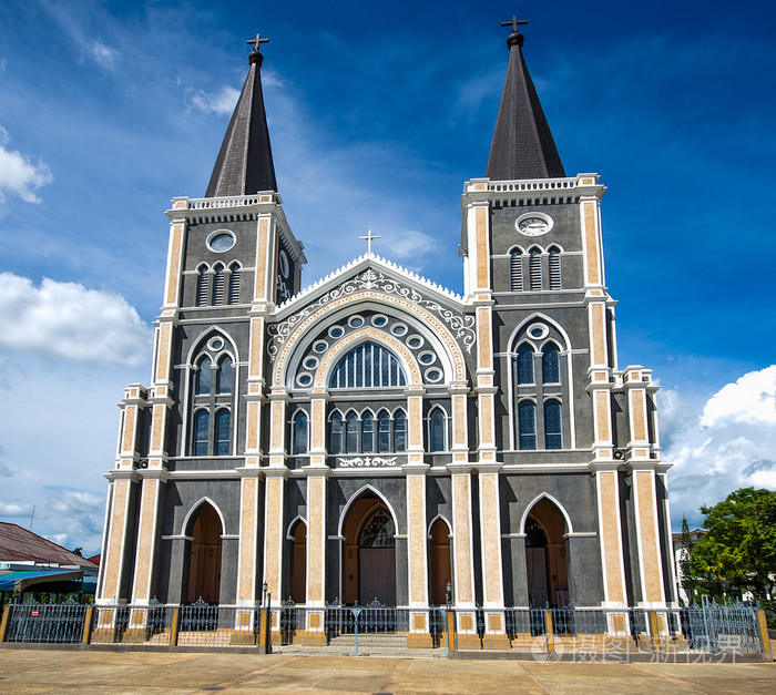 尖竹汶府省旧罗马天主教教堂基督教