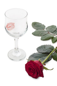 杯酒和玫瑰