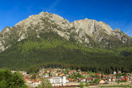 春山风景 bucegi 山 喀尔巴阡 罗马尼亚