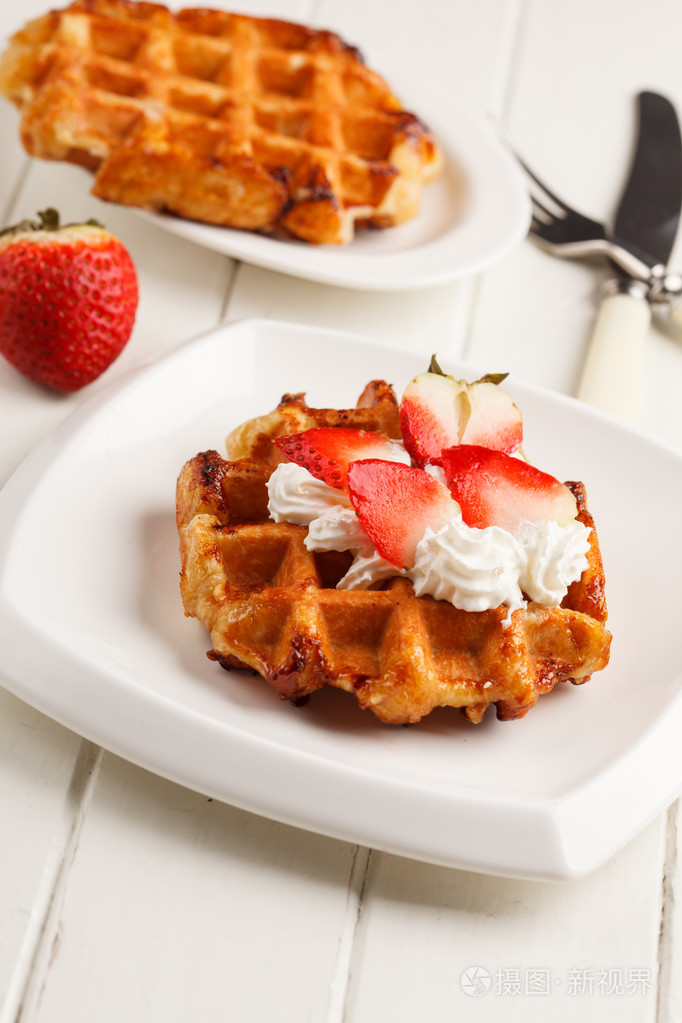 比利时华夫饼照片-正版商用图片1c9q5d-摄图新视界