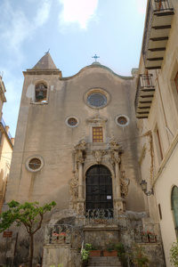 切法卢 西西里 意大利的老教堂