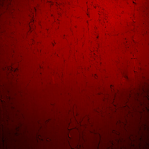 红色的划痕的墙