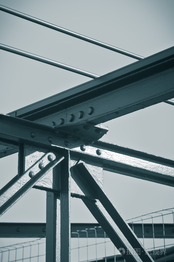 桥梁框架特写