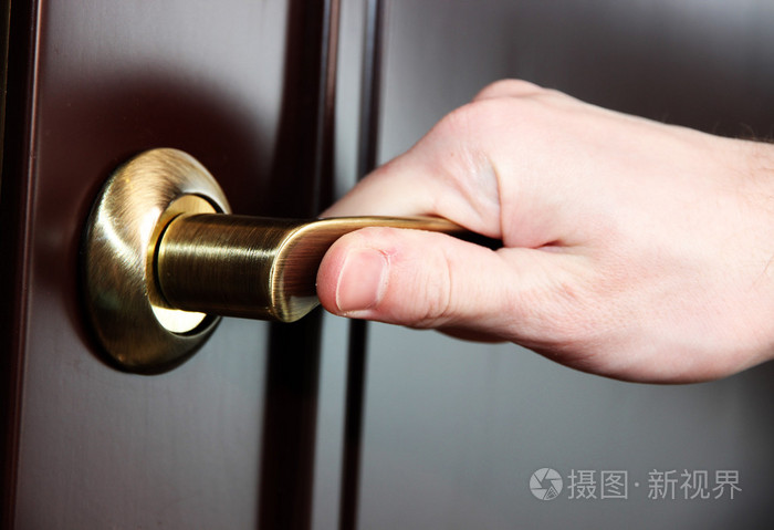 有人打开门特写照片-正版商用图片1cab92-摄图新视界
