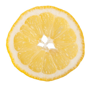 片上白柠檬
