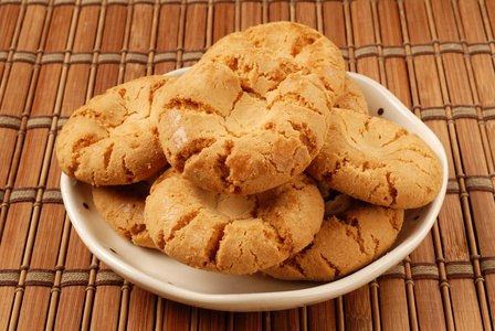 核桃饼干图片