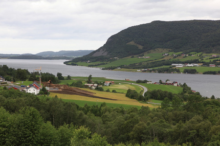在挪威的小村庄