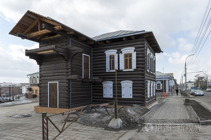 伊尔库次克,俄罗斯的老木房子