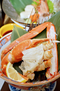 日本蟹料理