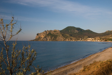 美丽的海岸景色