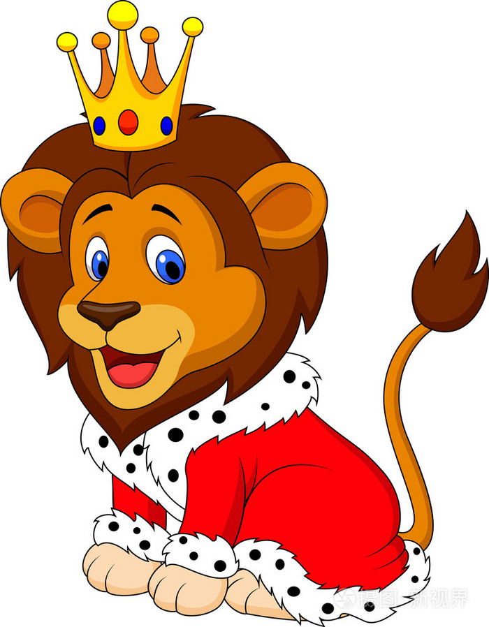 卡通狮子王在衣服