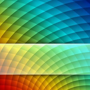 多彩抽象几何阴影线矢量背景。10 eps