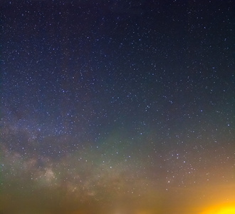 繁星满天的夜晚背景