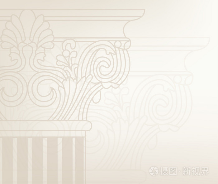 希腊列的背景.eps10 矢量图
