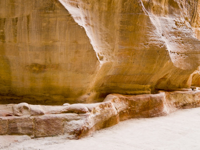 在佩特拉，约旦 nabatean 渡槽