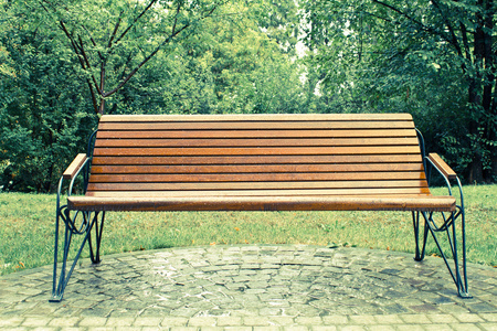 空公园长椅图片