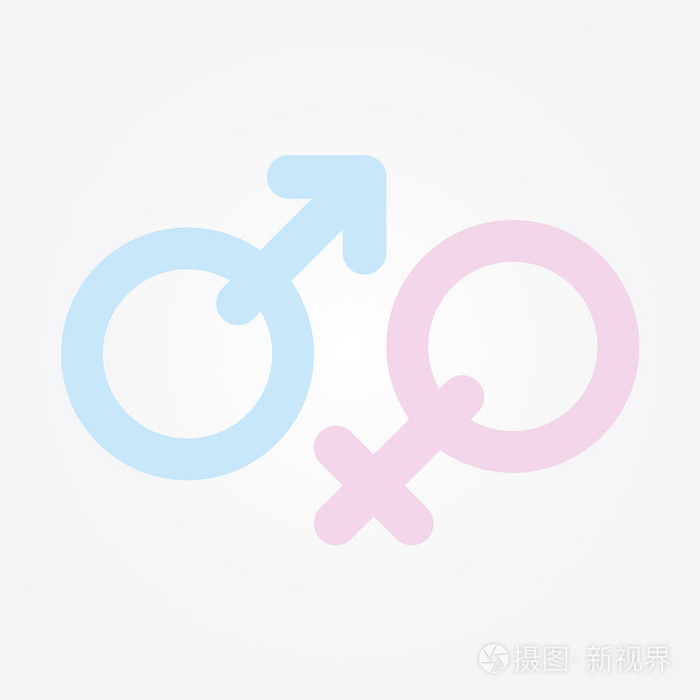 男性和女性的符号