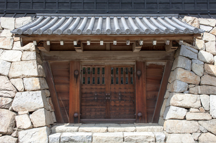 日本城堡门