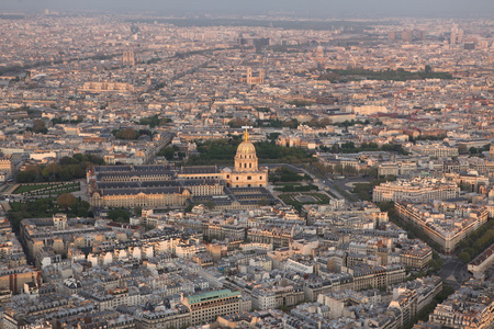 巴黎的顶视图