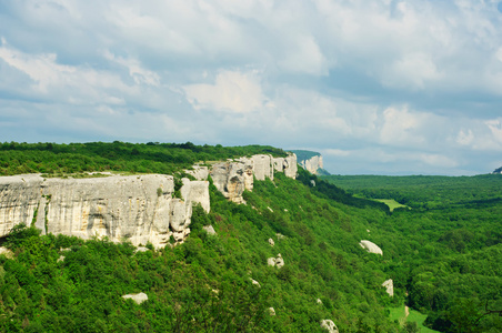 山夏天风景