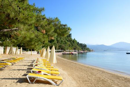 地中海土耳其度假村，安卡拉，土耳其上海滩
