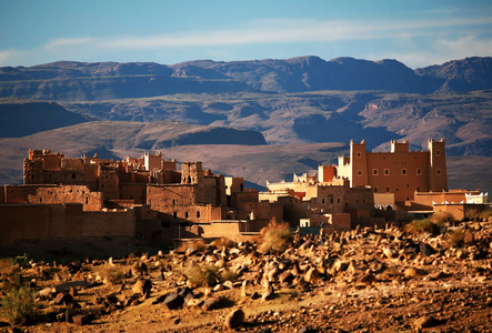 摩洛哥 kasbah 非洲