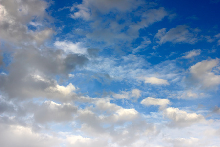 夏季的天空