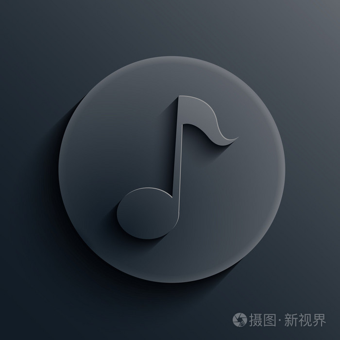 矢量图标黑圈eps10