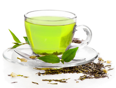 健康的绿茶