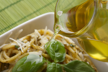意大利面香蒜酱故事 干酪和橄榄油