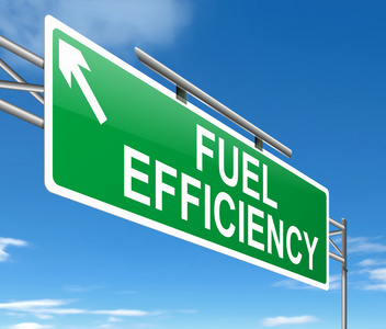 燃料效率概念图片