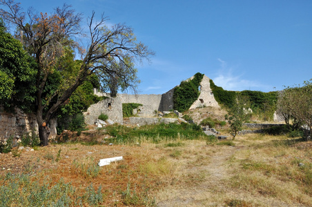 karlobag，在克罗地亚旧设防的堡垒