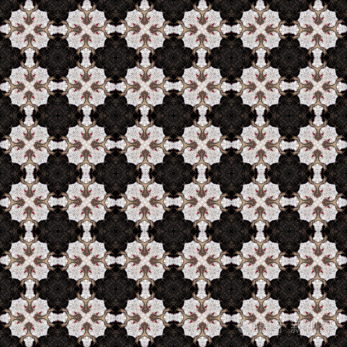 无缝的哥特式图案