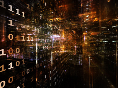 分形维数蓝曼德勃罗分形维数与螺旋状排列,为平面创意设计数码艺术