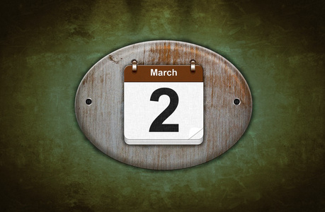 老木日历与 3 月 2 日