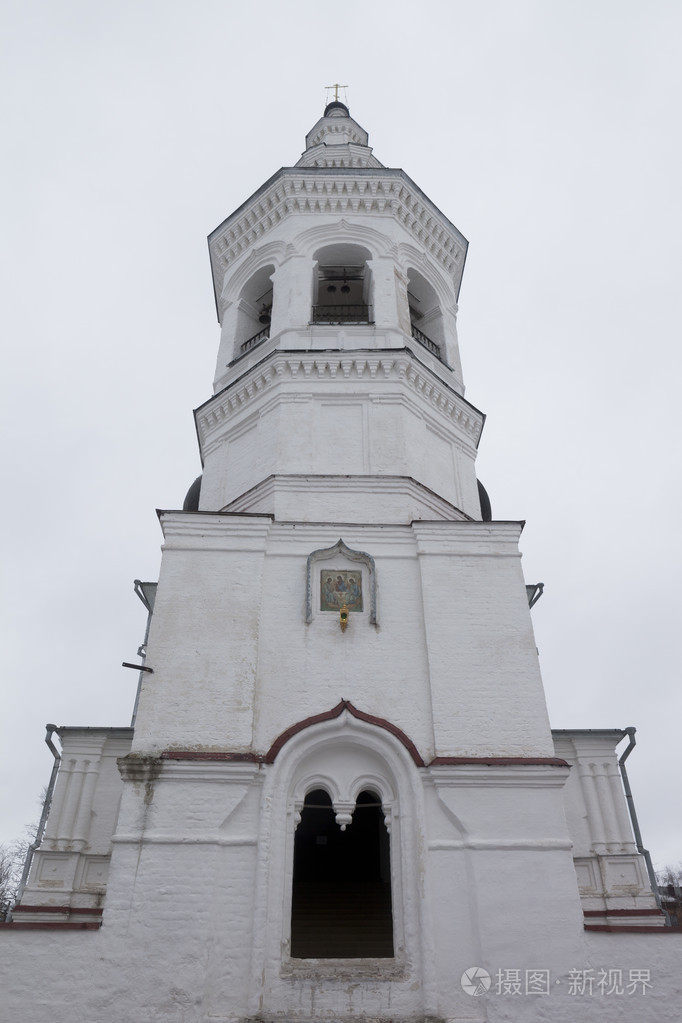 沃洛格达, 俄罗斯 vladychnaya 解决圣尼古拉斯教堂的钟塔