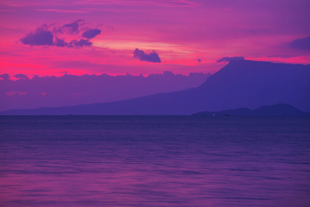 夕阳美景图片