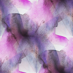 无缝立体紫色抽象艺术毕加索纹理水彩 w