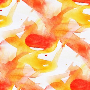 无缝立体抽象艺术毕加索纹理红色 黄色 waterco