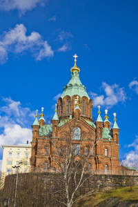 乌斯别斯基大教堂在赫尔辛基