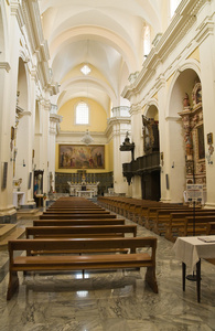 大教堂的 ugento。普利亚大区。意大利