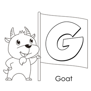 动物字母 g