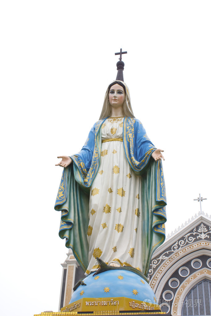 美丽的圣母玛利亚照片-正版商用图片1cgxng-摄图新视界