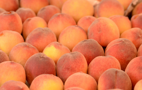 桃子图案纹理水果市场背景