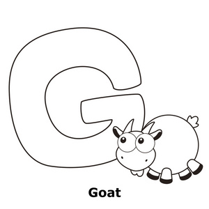 着色字母表的孩子图片-着色字母表的孩子素材-着色字母表的孩子插画