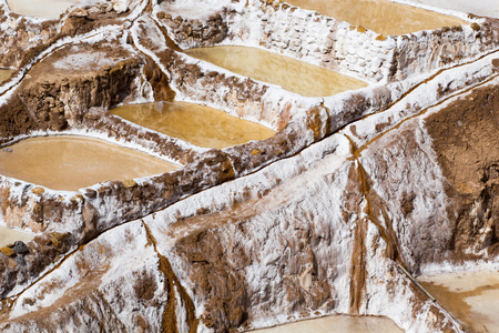 秘鲁前印加人的盐矿盐矿